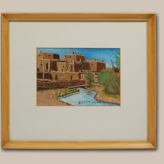 Albert Lujan Painting - C3695B